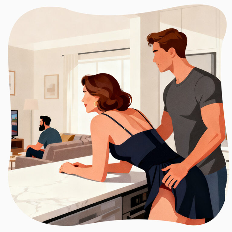 Immersive Roleplay Porn Story: Stepmom and Stepson’s Cleaning Time